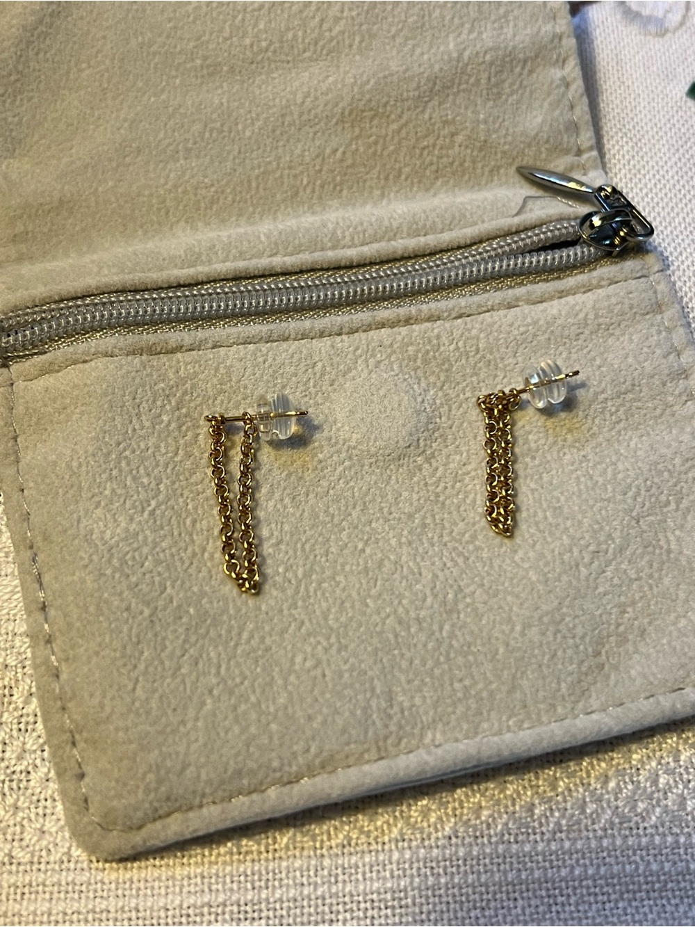 Bony Levy 14k Gold Chain Drop Earrings